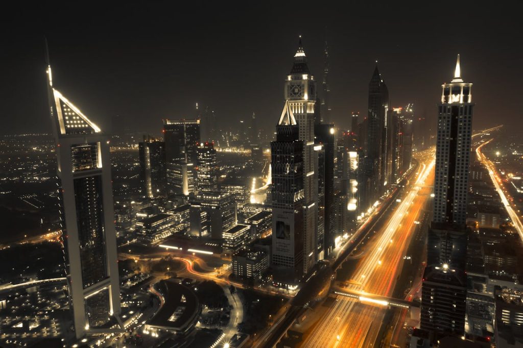 Photo of Dubai at night